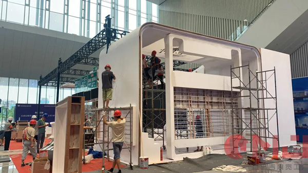 3天5个展位，交通运输科技博览会搭建工作顺利完工！