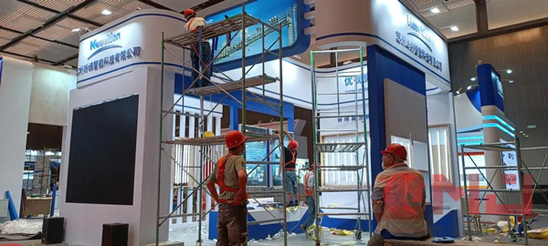 3天5个展位，交通运输科技博览会搭建工作顺利完工！