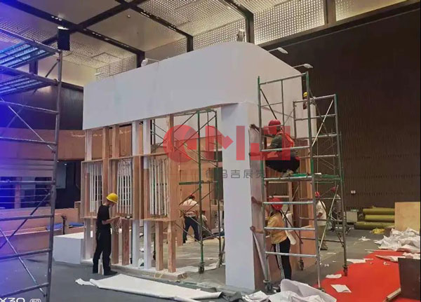 3天5个展位，交通运输科技博览会搭建工作顺利完工！