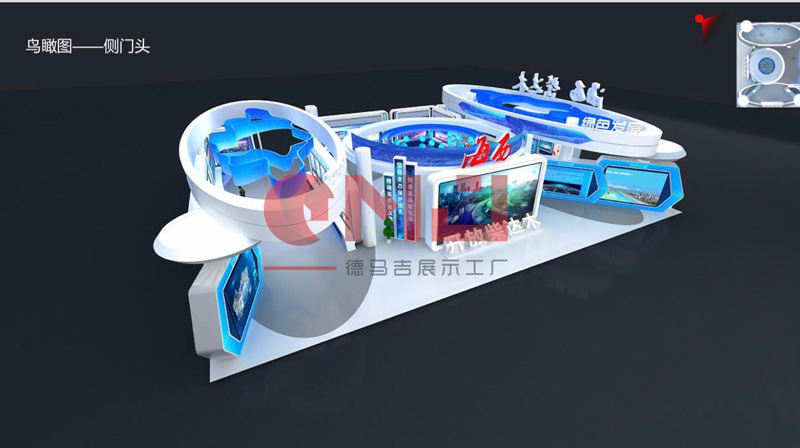 草莓视频二维码展会搭建如何展现企业文化？